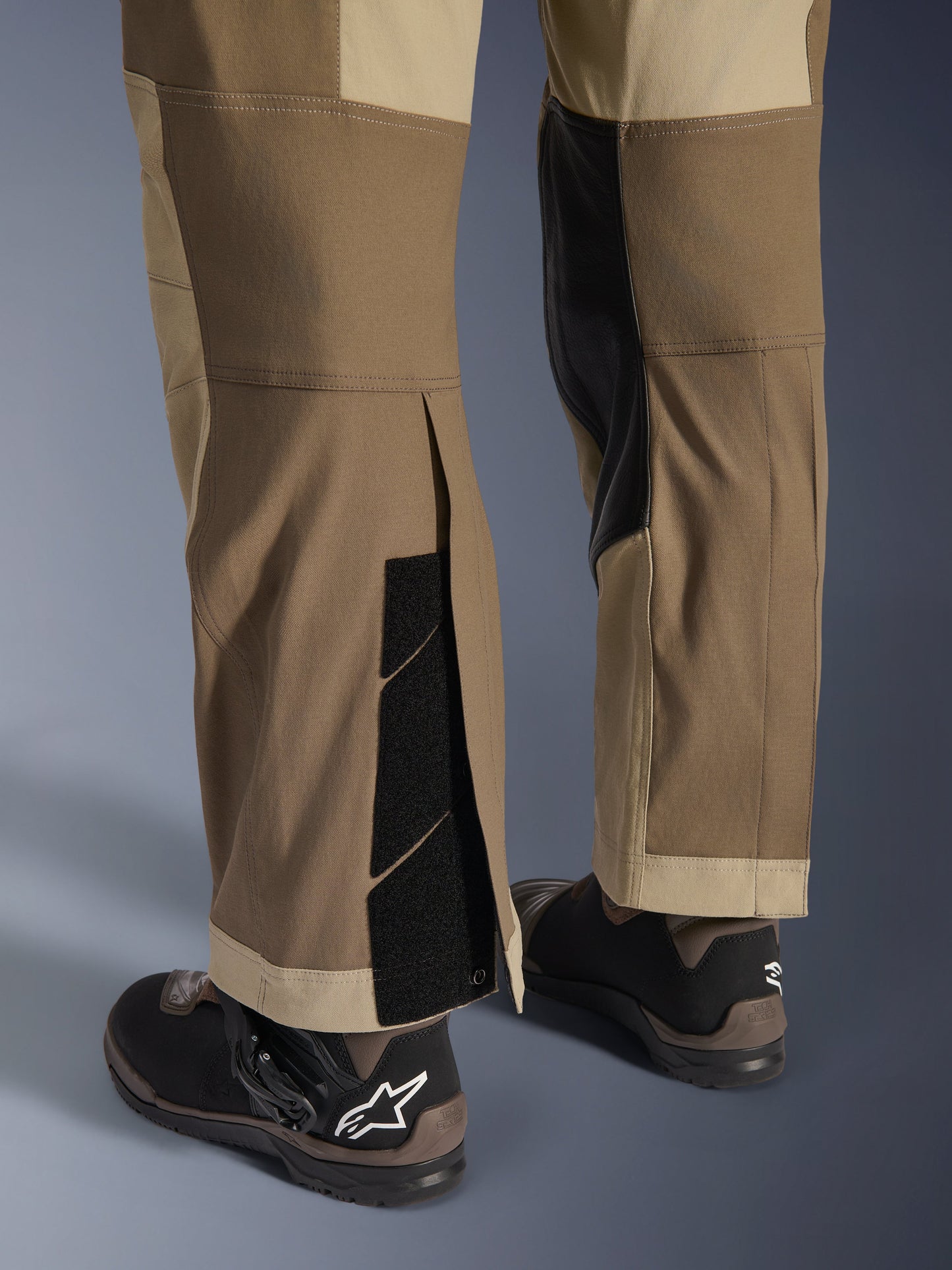 Alpinestars Maxdura Dual Pants Walnut/Aluminium - detail