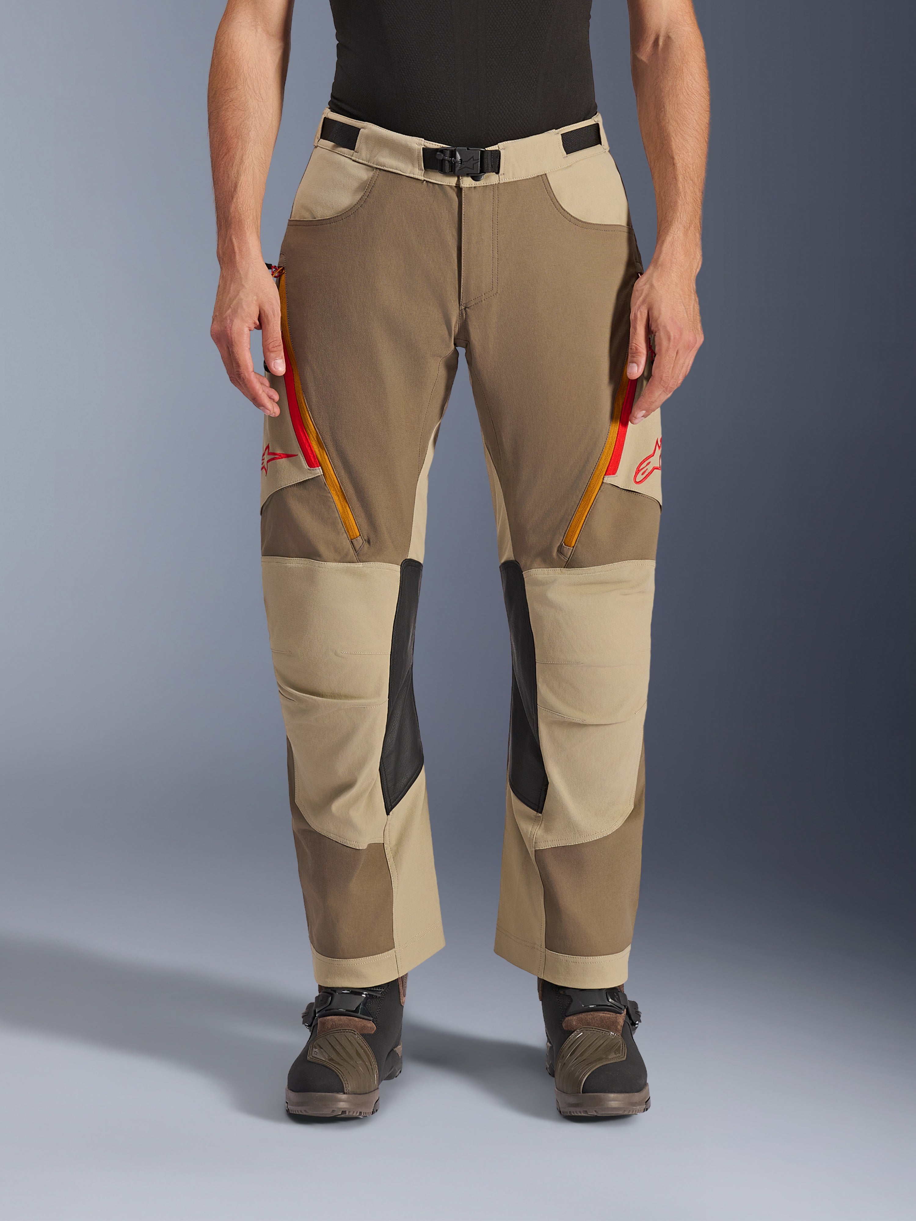 Alpinestars Maxdura Dual Pants Walnut/Aluminium - front