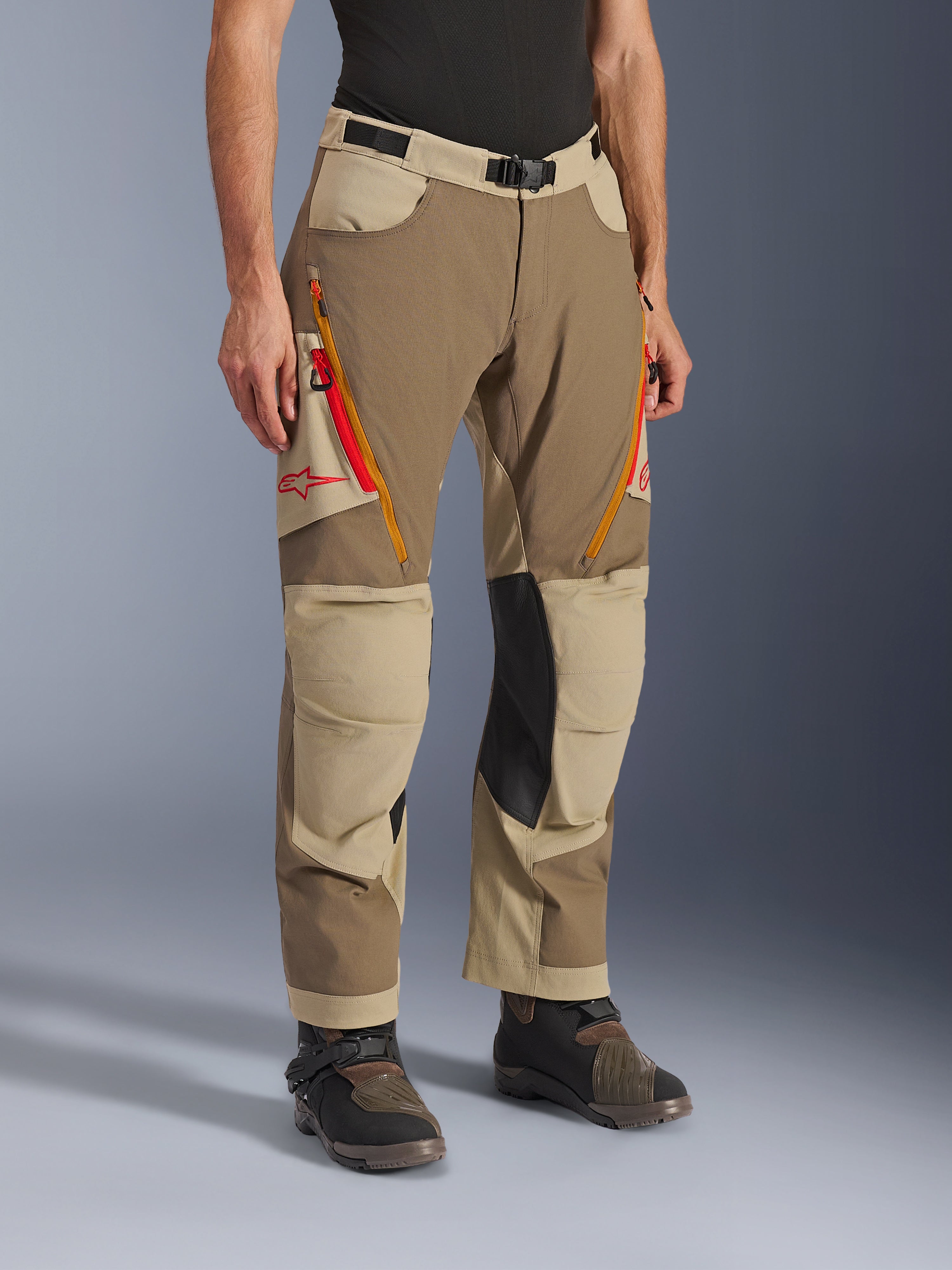 Alpinestars Maxdura Dual Pants Walnut/Aluminium - front side