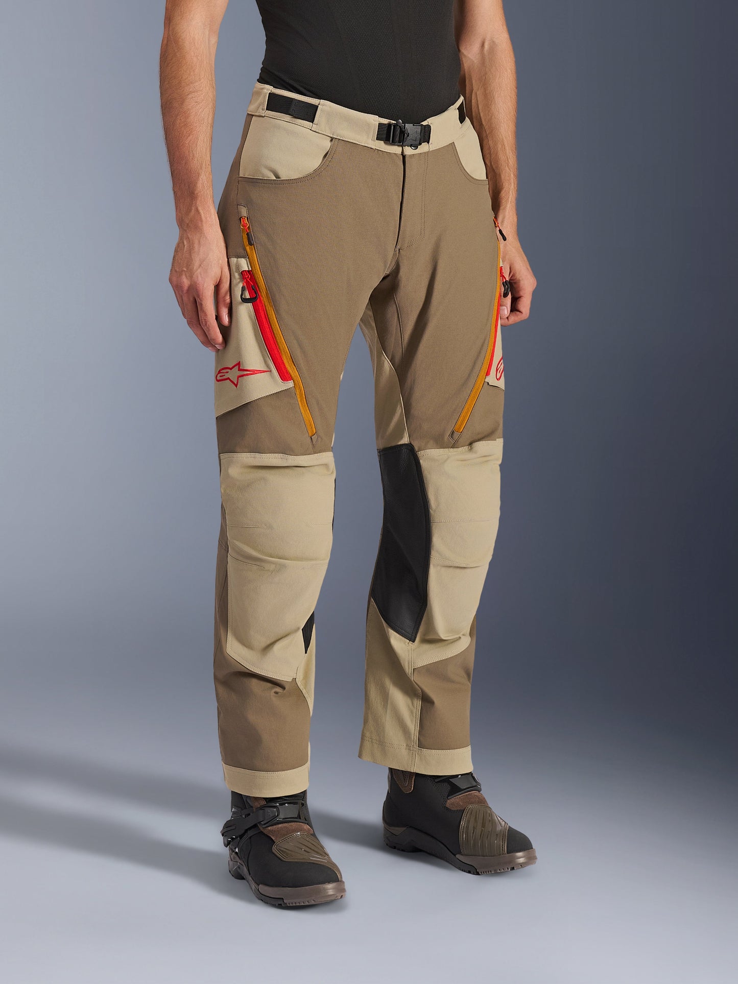 Alpinestars Maxdura Dual Pants Walnut/Aluminium - front side