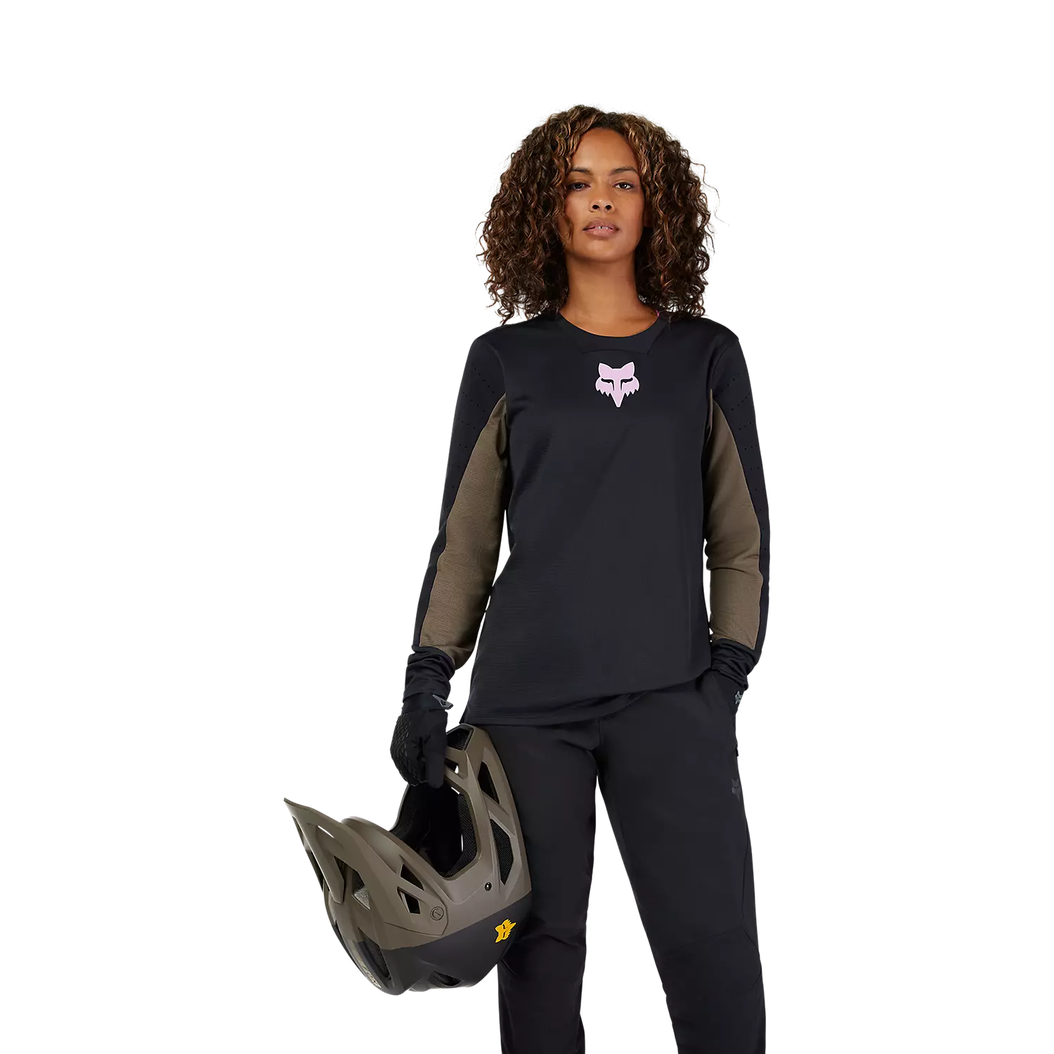 Fox Womens Defend LS Jersey