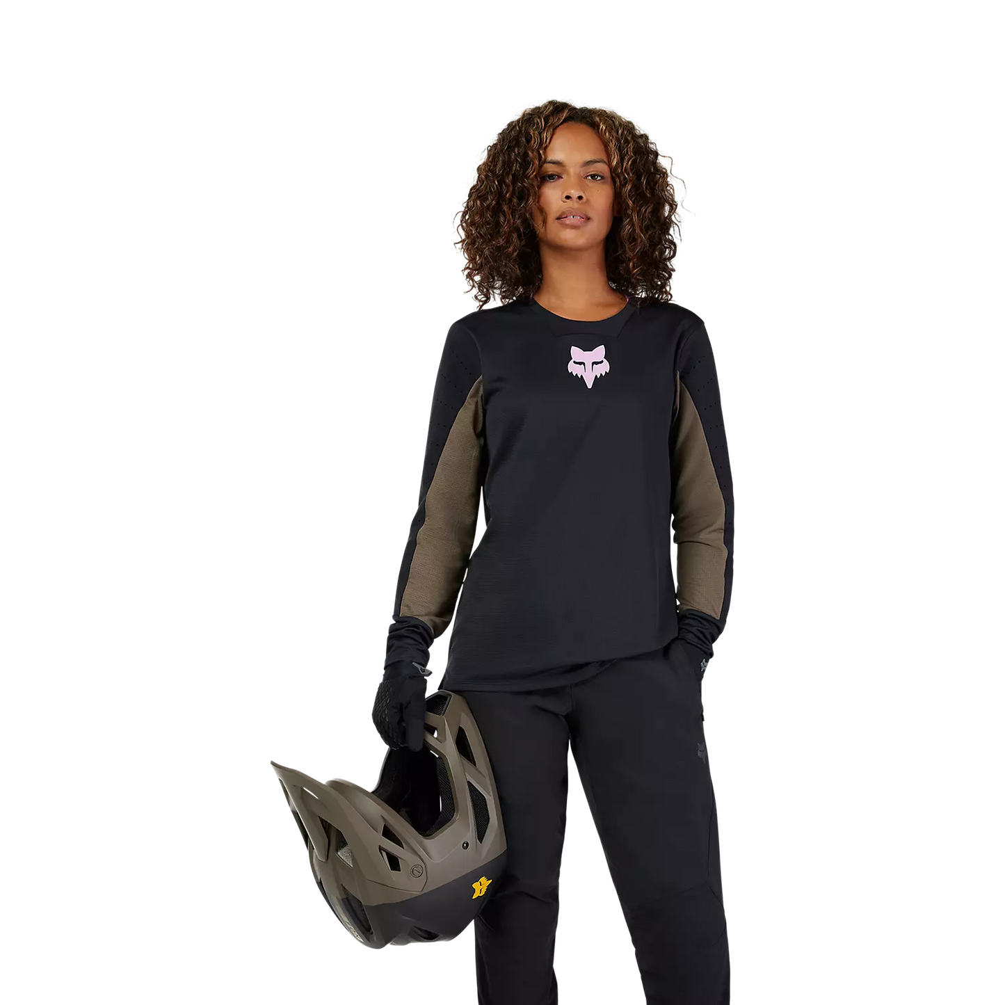 Fox Womens Defend LS Jersey