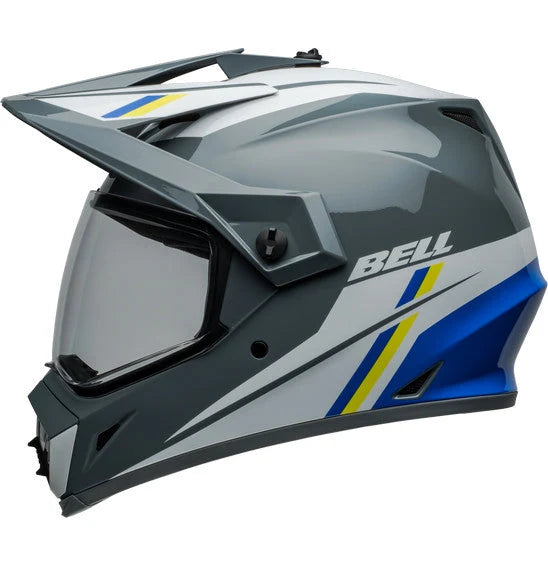 Bell MX-9 ADV MIPS Alpine Gloss Grey/Blue
