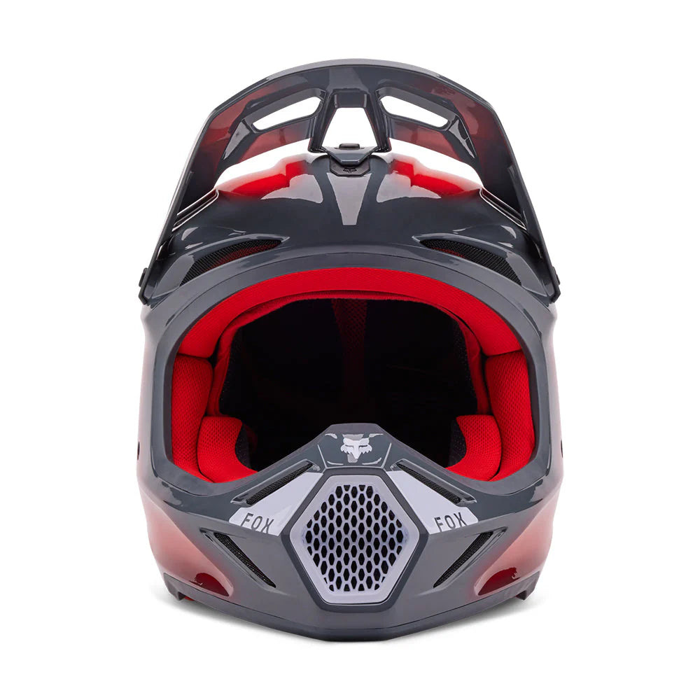 FOX V3 VOLATILE HELMET MIPS CE [GREY/RED]
