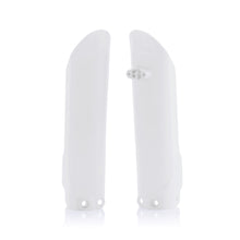 Lower Fork Covers -  KTM85 2018-25 MC85 21-25 TC85 18-25 2020 White Acerbis