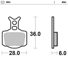 BRAKE PADS FRONT AND REAR MOTO MASTER NITRO GAS GAS HUSQVARNA KTM