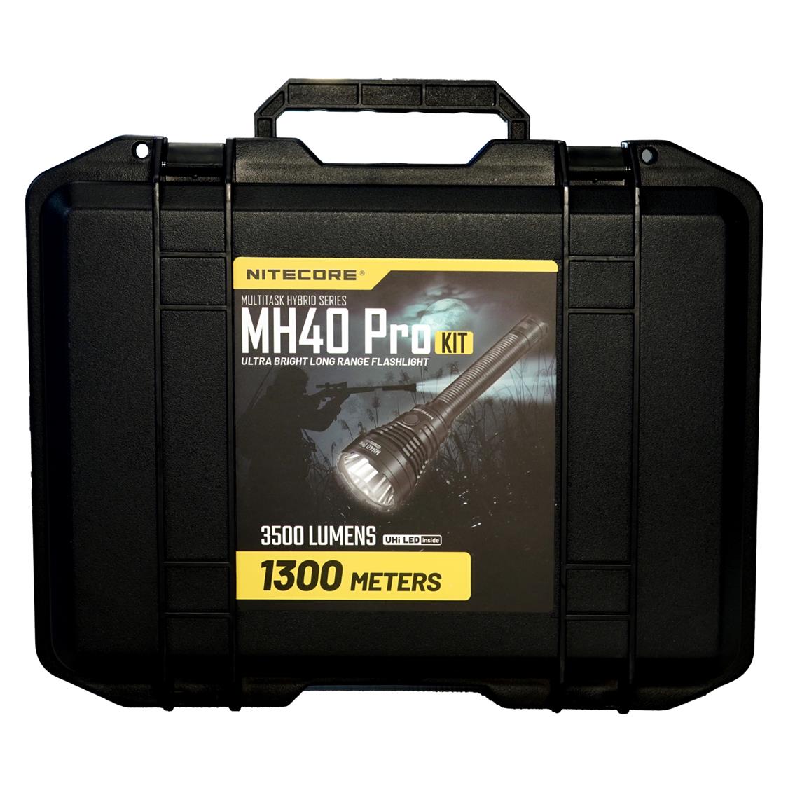 NITECORE MH40 PRO 3500 LUMEN HUNTING KIT WITH GM02 PRO