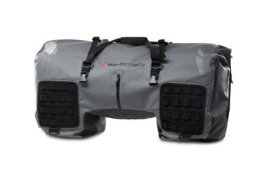 TAIL BAG SW MOTECH DRYBAG GREY BLACK 70L WEATHERPOOF