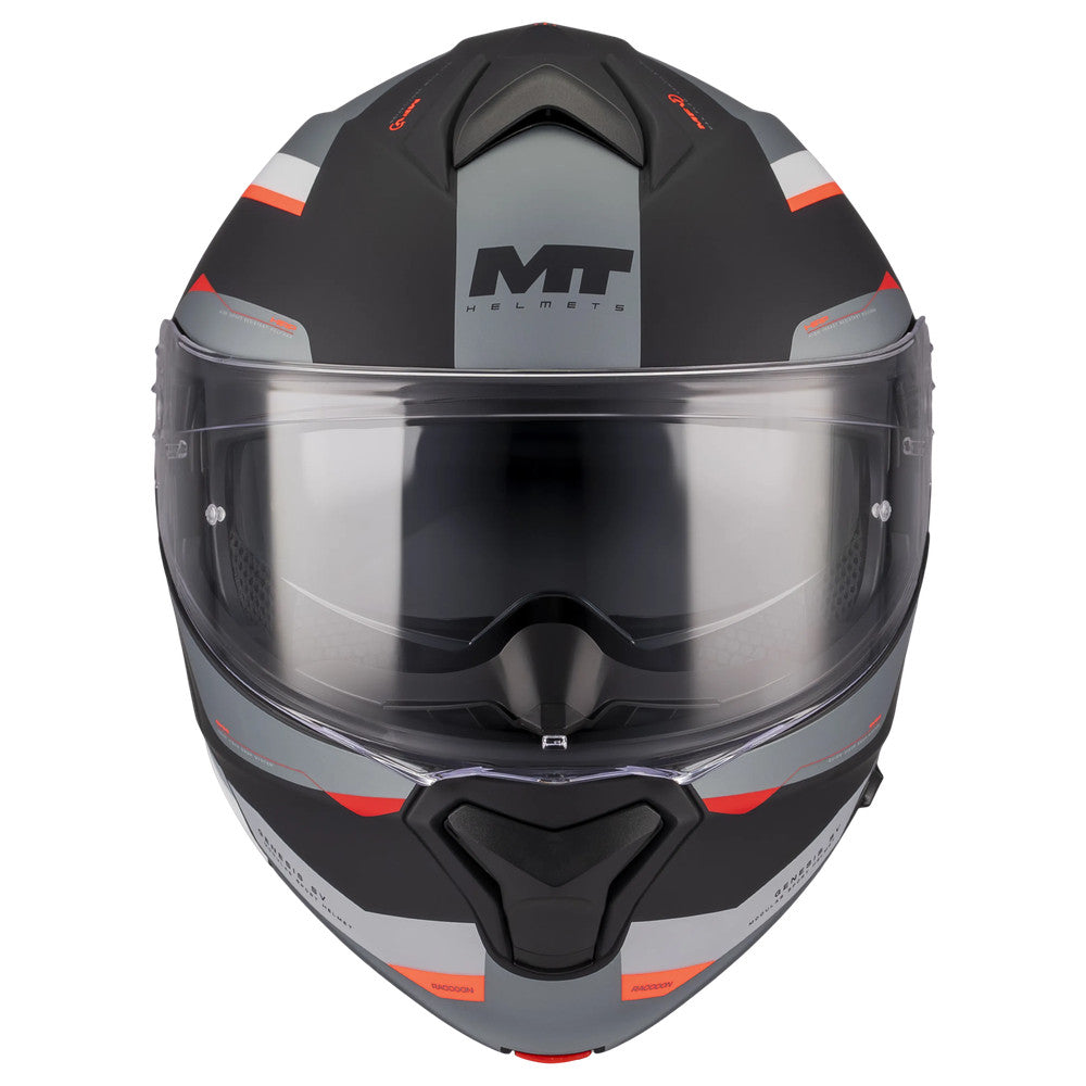 MT GENESIS SV [RACCOON MATT BLACK-GREY-ORANGE] - 3