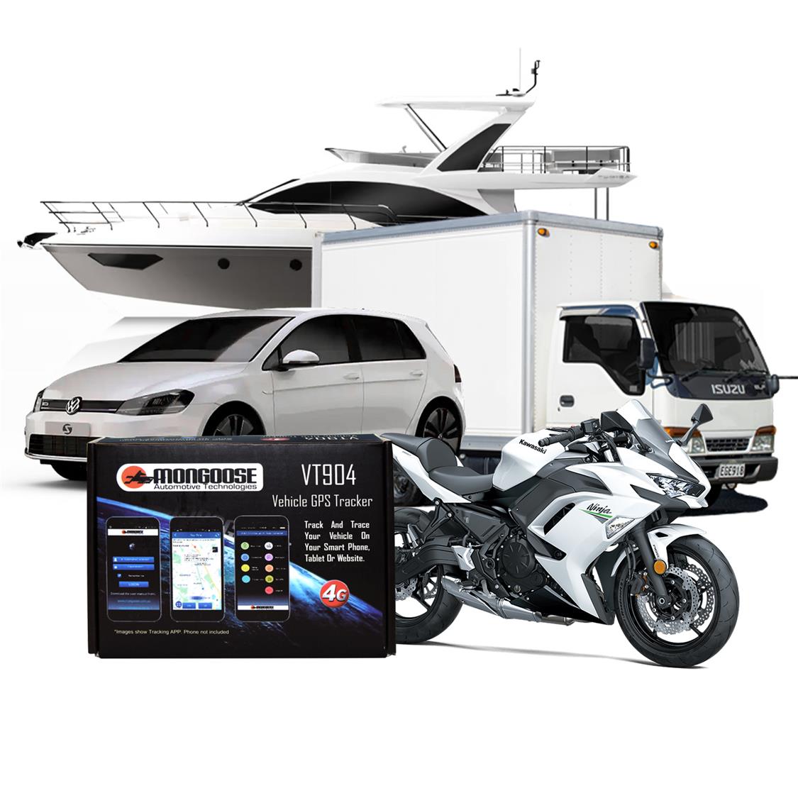 MONGOOSE VT-4G GPS VEHICLE TRACKER