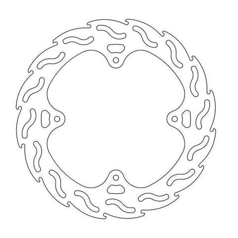 BRAKE DISC REAR MOTO MASTER FLAME 240MM HONDA