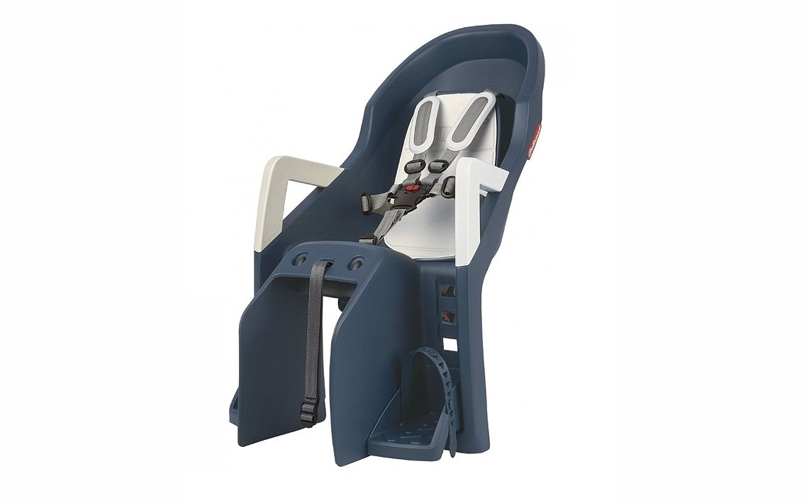 Polisport Guppy Maxi+ CFS – Rear Child Bike Seat Blue / Cream