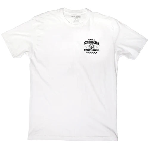 FastHouse 4 Ever 2 Smokin Tee - White