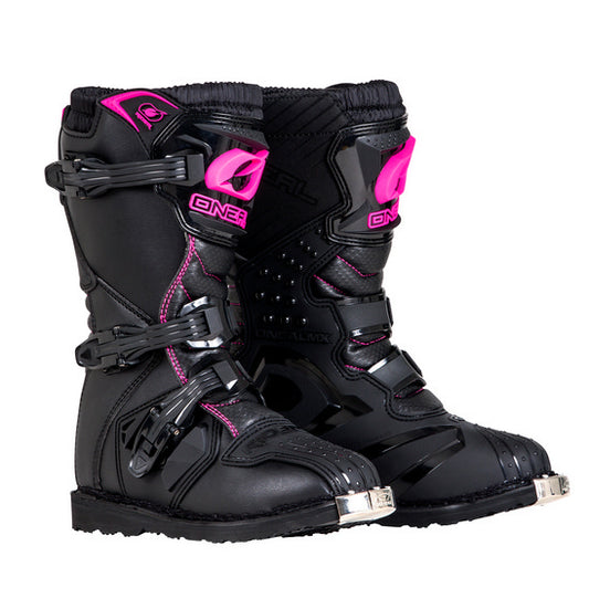 O'Neal Youth RIDER Boot - Black/Pink