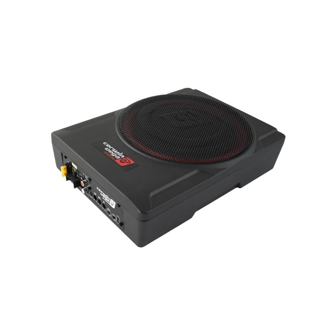 CERWIN VEGA 10" UNDERSEAT ACTIVESUBWOOFER WITH PASSIVE RADIATOR 120W RMS