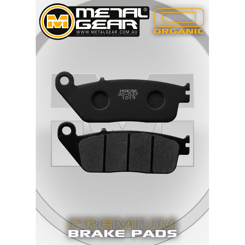 BRAKE PADS FRONT METAL GEAR