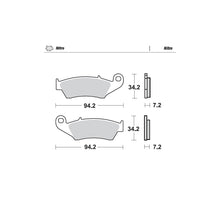 BRAKE PADS FRONT MOTO MASTER NITRO APRILIA BETA GAS GAS HONDA KAWASAKI SUZUKI YAMAHA