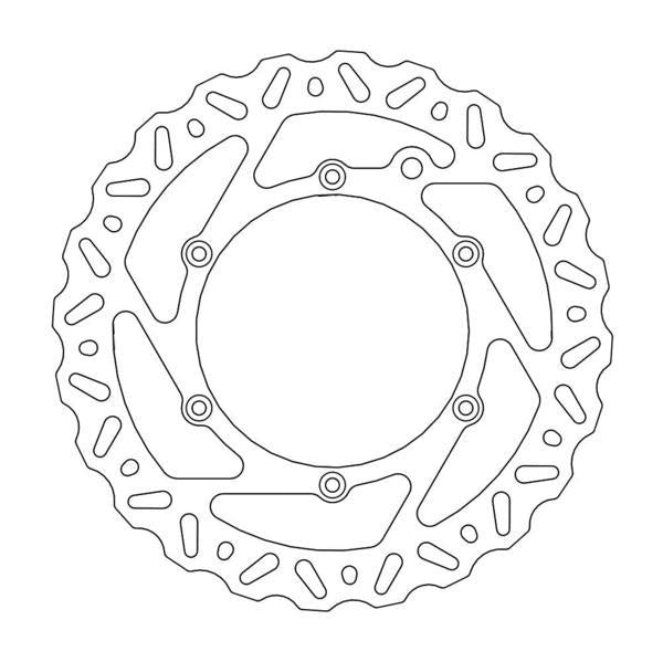 BRAKE DISC FRONT MOTO MASTER NITRO 260MM GAS GAS HONDA HUSABERG HUSQVARNA KAWASAKI KTM SHERCO SUZUKI