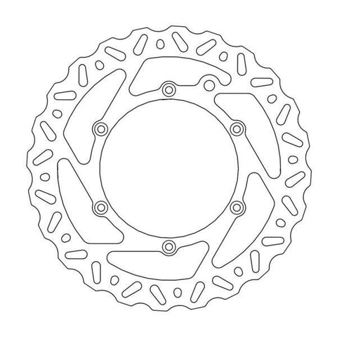BRAKE DISC FRONT MOTO MASTER NITRO 260MM GAS GAS HONDA HUSABERG HUSQVARNA KAWASAKI KTM SHERCO SUZUKI