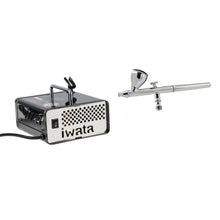 IWATA AIRBRUSH KIT INTERMEDITE HP.CN + IS35 COMPRESSOR