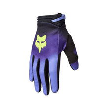FOX YOUTH 180 INTERFERE GLOVES [BLACK/BLUE]