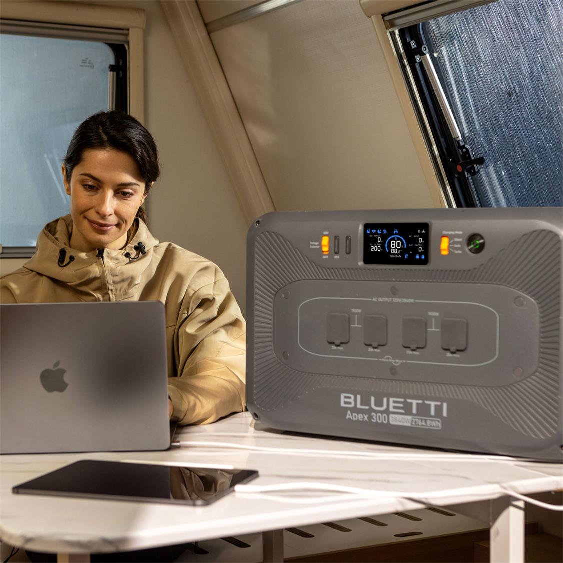 BLUETTI APEX300 EXPANDABLE HOME & PORTABLE POWER STATION | 3800W 2700WH