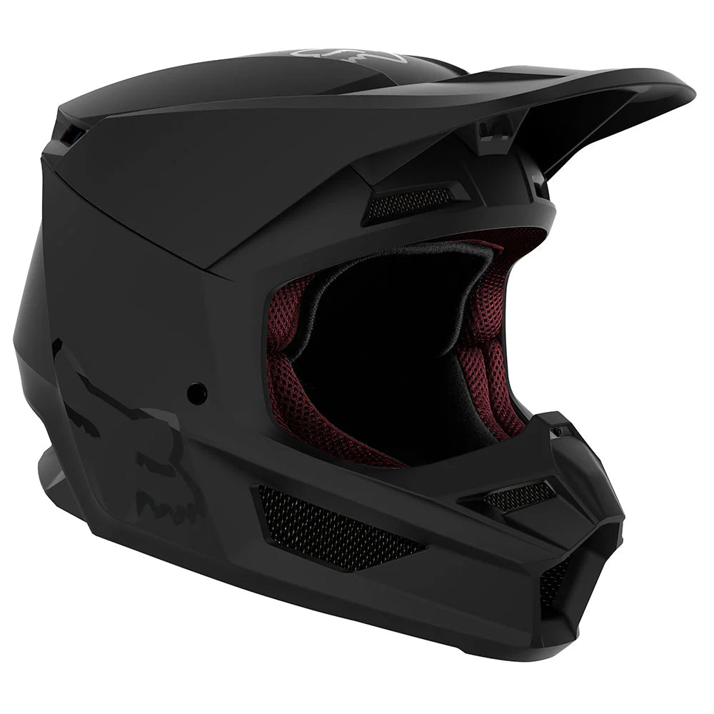 FOX YOUTH V1 MATTE HELMET ECE [MATTE BLACK]