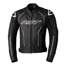 RST S1 CE LEATHER JACKET [BLACK/WHITE]