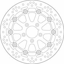 Harley Davidson Front Floating Brake Disc (#6143)