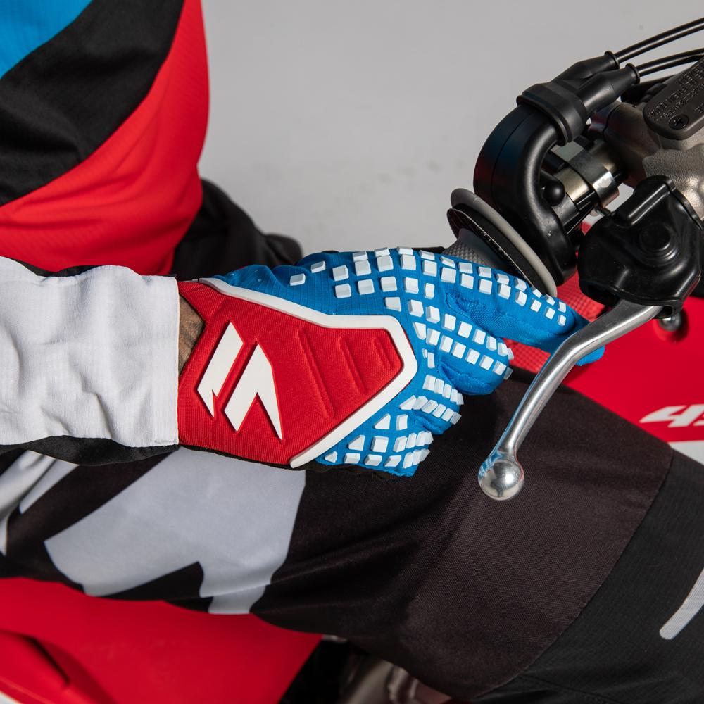 SHIFT 3LACK PRO GLOVES [BLUE/RED]