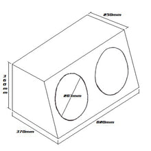 SUBWOOFER BOX FOR 2 x 12