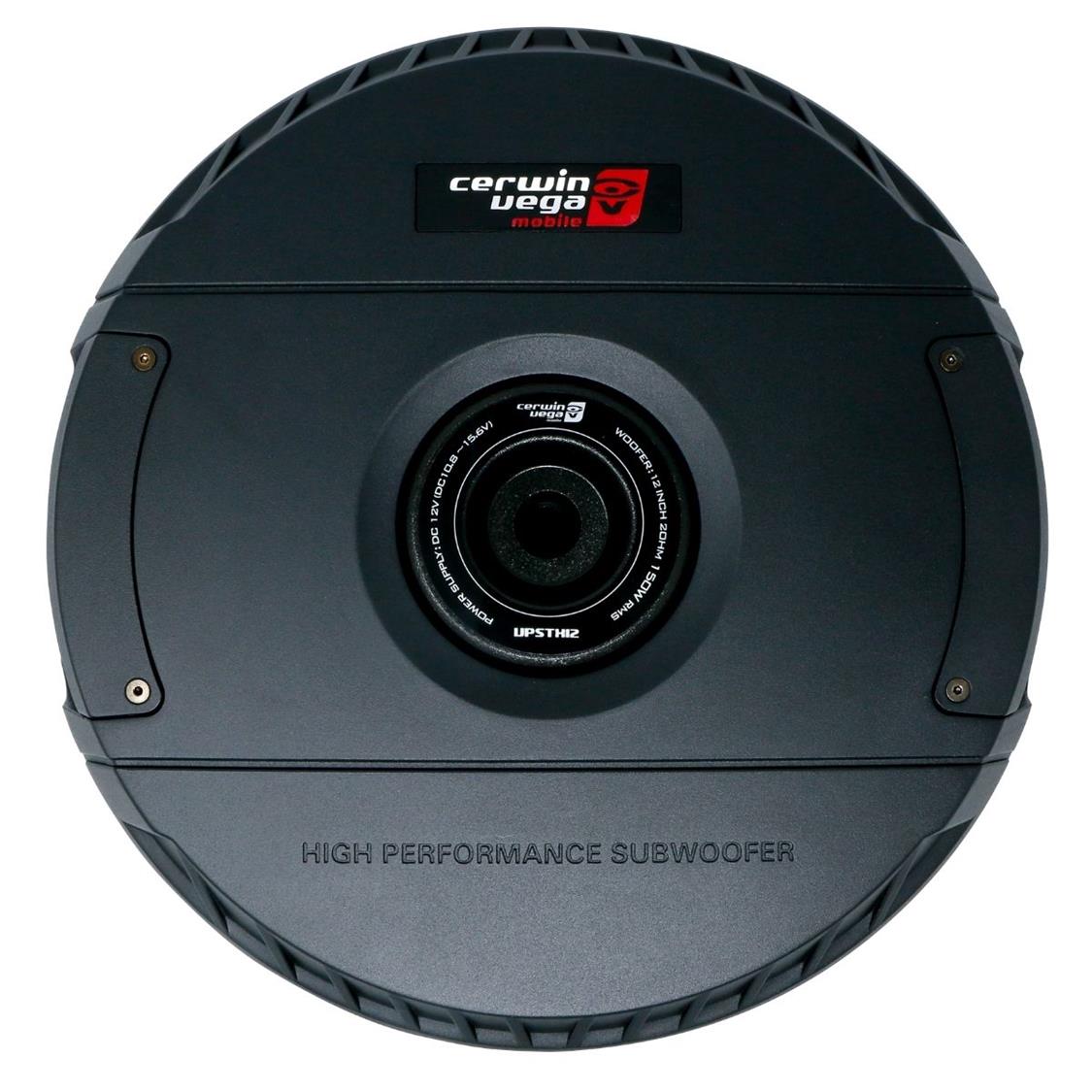CERWIN VEGA 12" ACTIVE SPARE TYRE WHEEL SUBWOOFER 600 WATT MAX