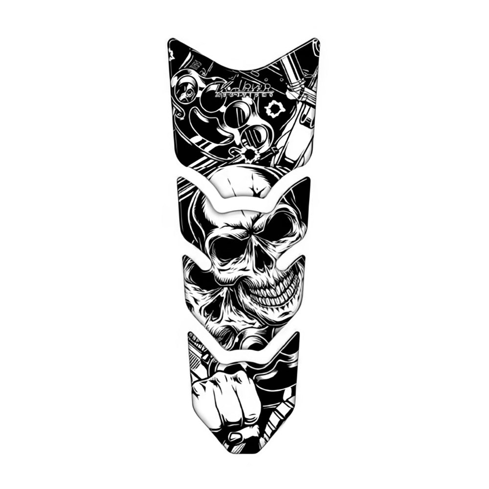 KEITI TANK PAD SKULL MERCENARY NARROW KT3612 - 1