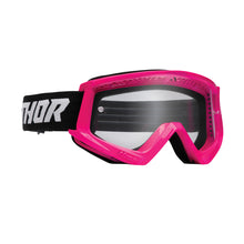 GOGGLE S26 THOR MX YOUTH COMBAT FLURO PINK/BLACK