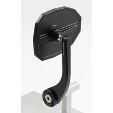 MG Biketech handlebar end mirror - Yamaha black (shield)