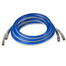 IWATA TWIN AIR/PAINT REINFORCED HOSE 8MM X 2M + FITTINGS