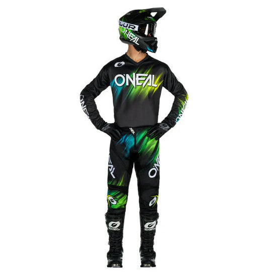 O'Neal 2024 ELEMENT Voltage Jersey - Black/Green