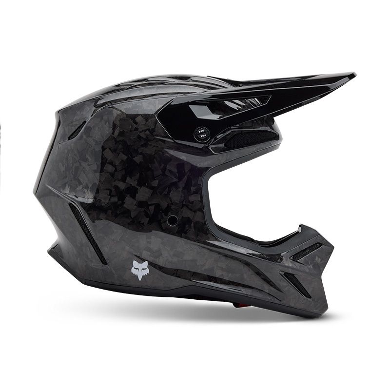 Fox V3 RS Carbon Solid Helmet
