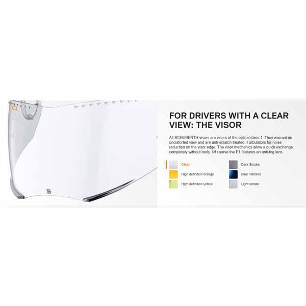 SCHUBERTH E1 Adventure Helmet - Cut Blue Medium