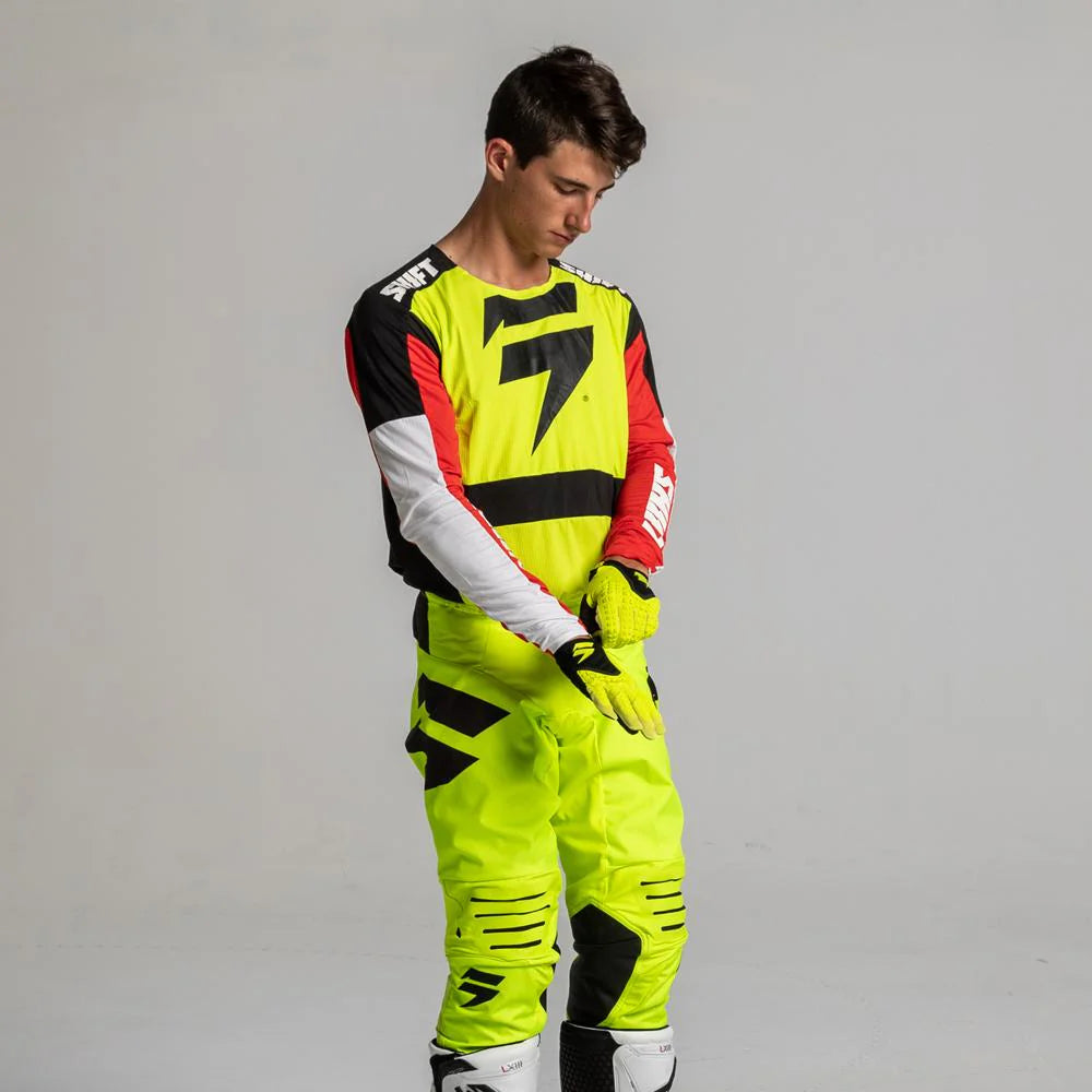 SHIFT 3LACK PRO GLOVES [FLO YELLOW]