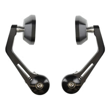 Revolution Clamp On Mirrors Stealth - CNC Pair