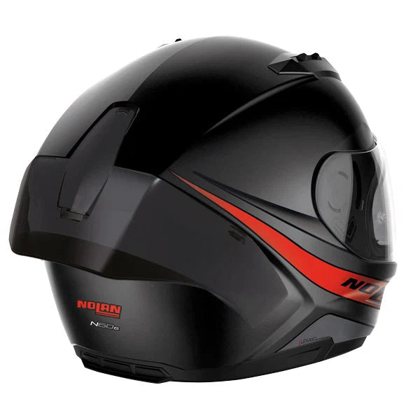 Nolan N60-6 SPORT Full Face Helmet - flat black/red