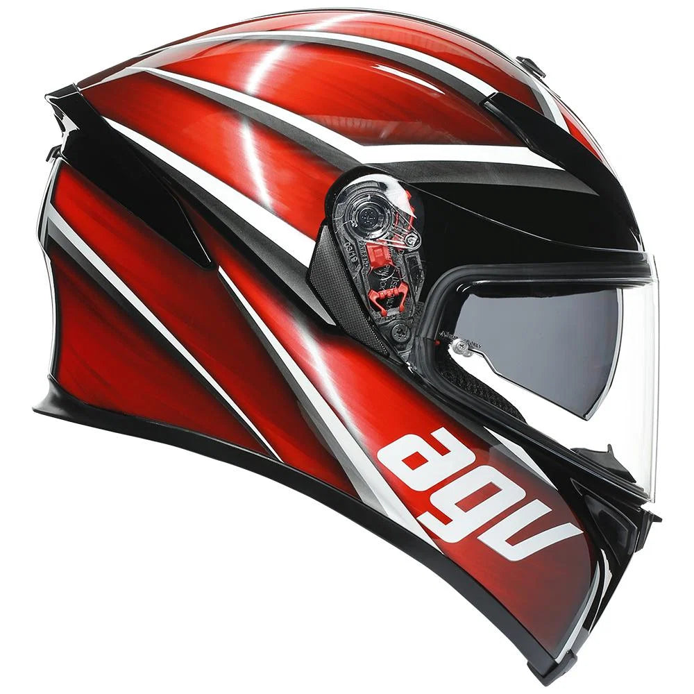 AGV K5 S [TEMPEST BLACK/RED]
