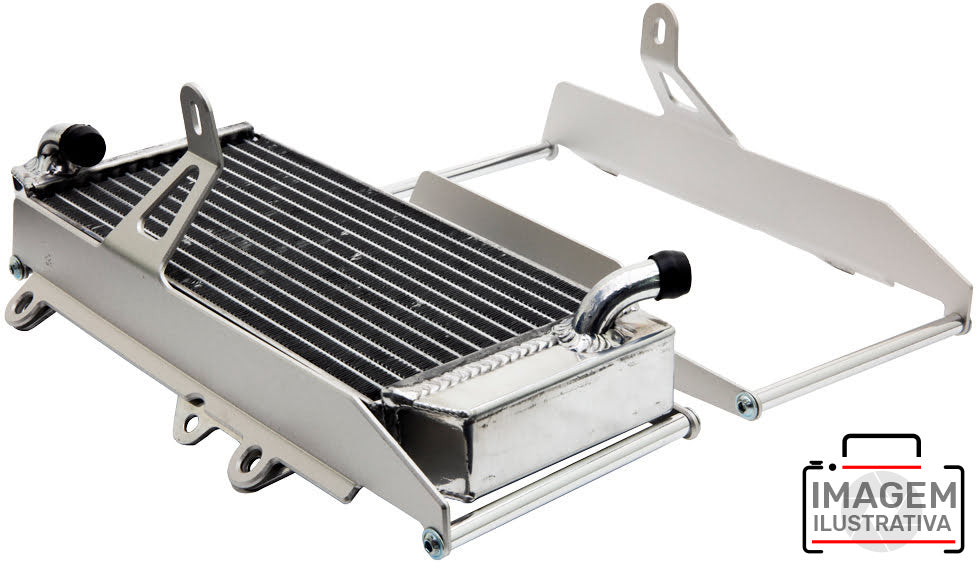 RADIATOR BRACE CROSSPRO SILVER YAMAHA WR250F WR450F YZ250F YZ450F YZ250FX YZ450FX