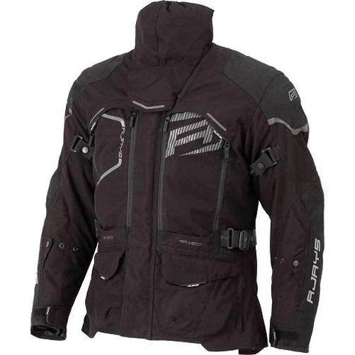 Rjays Adventure Men's Textile Jacket - Black/Black