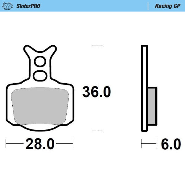 BRAKE PADS FRONT AND REAR MOTO MASTER RACING GP GAS GAS HUSQVARNA KTM