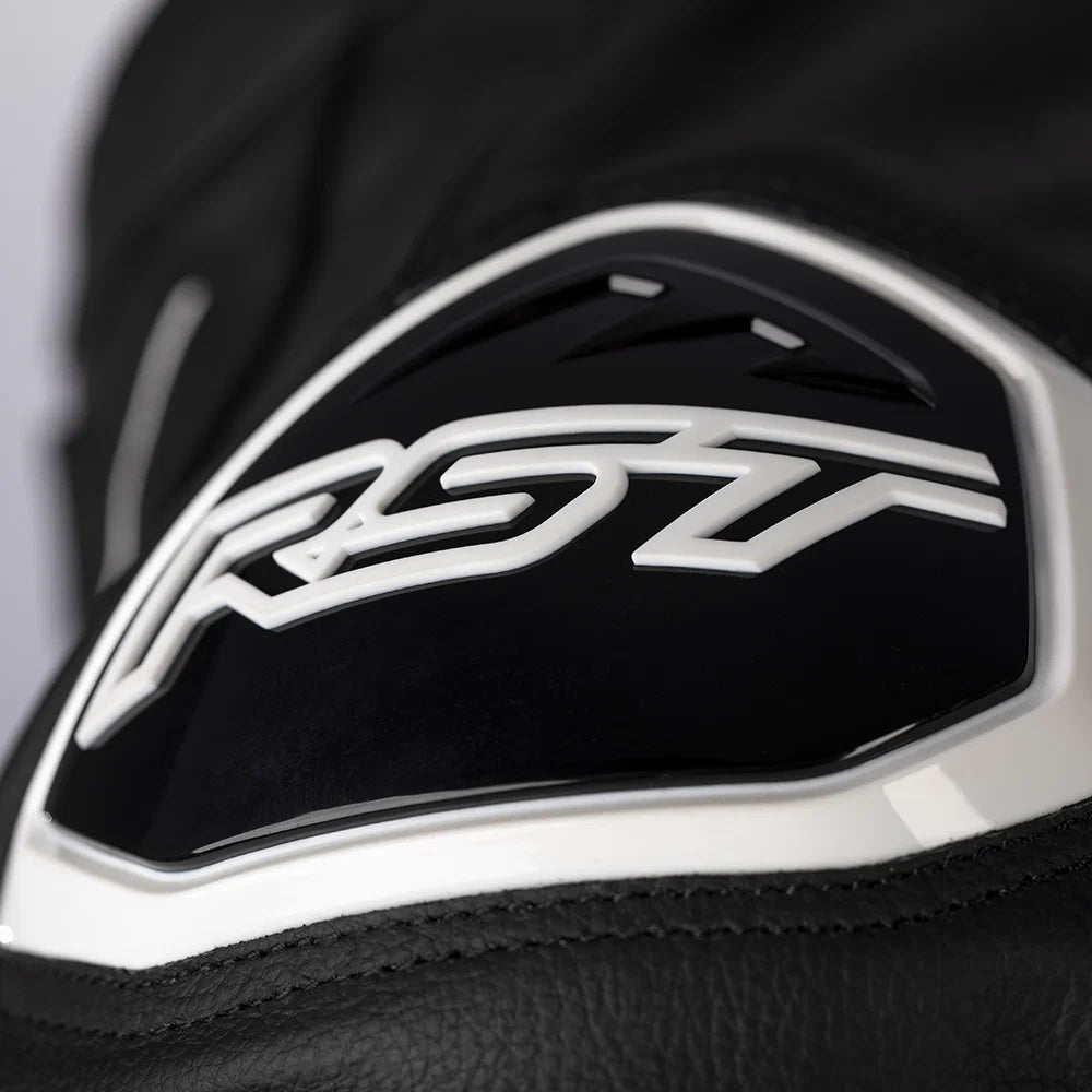 RST S1 CE LEATHER JACKET [BLACK/WHITE]