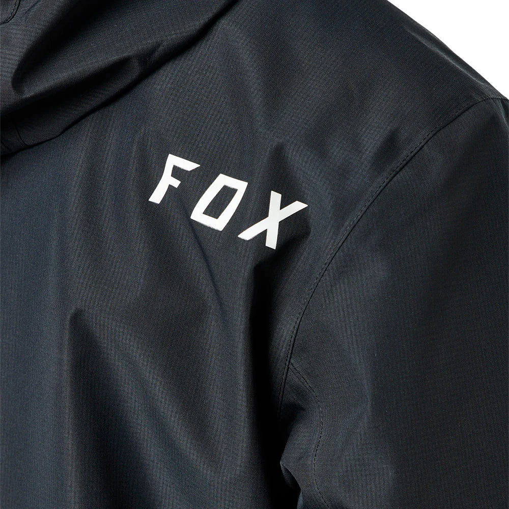 FOX RANGER OFFROAD PACKABLE RAIN JACKET [BLACK]