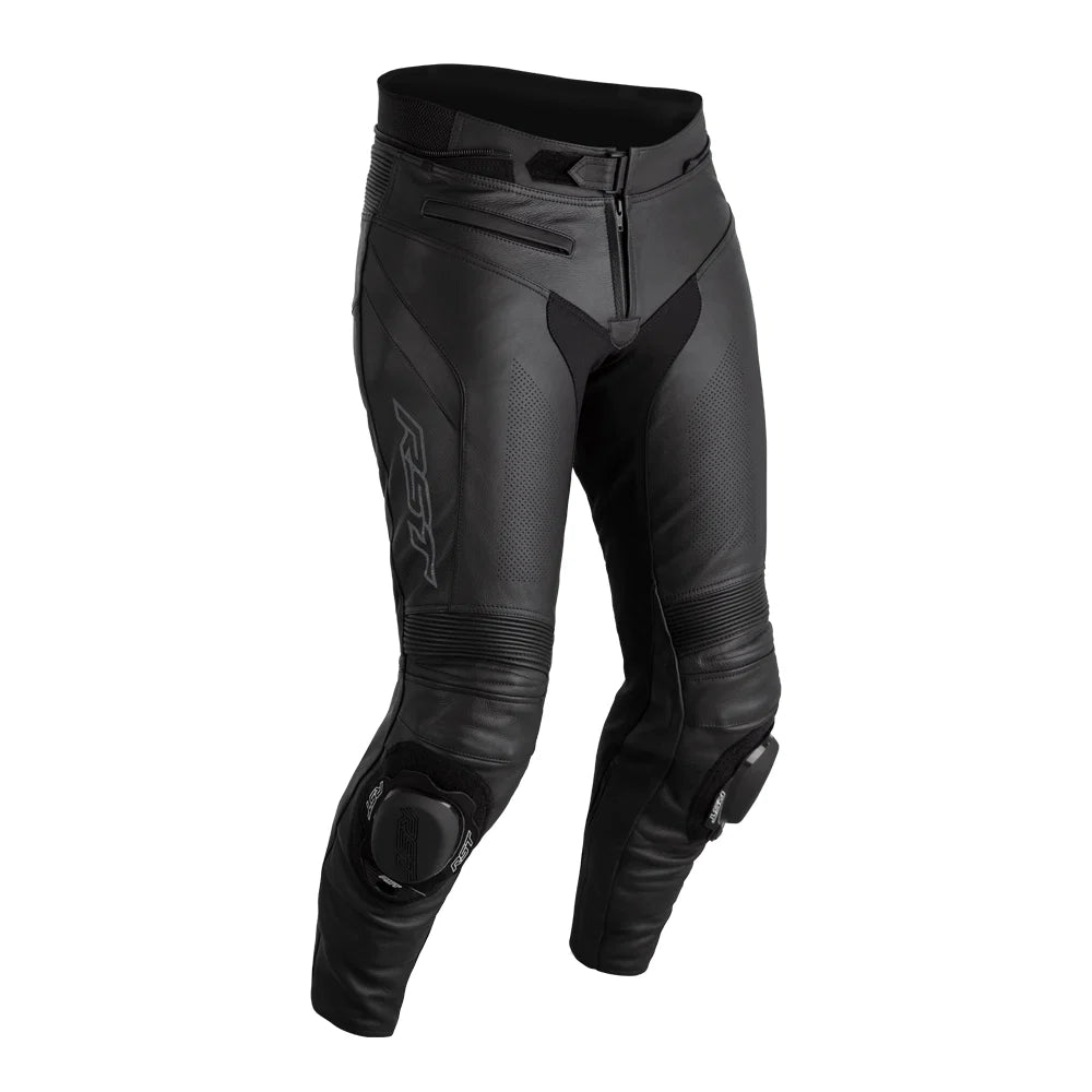 RST SABRE CE LEATHER SHORT LEG PANT [BLACK] 40 3XL