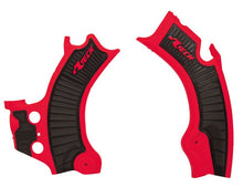FRAME GUARDS RTECH HONDA CRF250R 22-24 CRF250RX 22-24 CRF450R 21-24 CRF450RX 21-24 RED BLACK